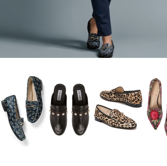 👣CABI,🇺🇲 Pressed Flowers Carnaby Loafers - Picture 4 of 16